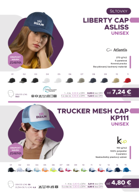 Liberty Cap, Trucker Mesh cap