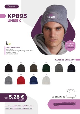 Čiapka BEANIE PATCH